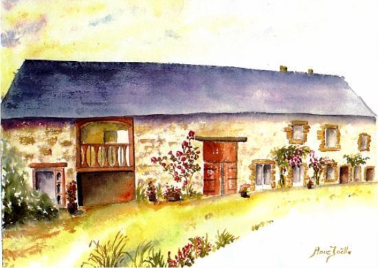 Chambres D'Hotes Les Fleurettes En Baie Du Mont Saint Michel Exteriör bild